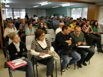 Un momento de la asamblea de militantes del BNG de Lugo. (Foto: E.P.)