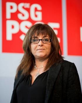 A secretaria de Organización do PSdeG de Ourense, María Quintas