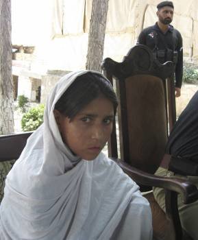 La menor detenida en Pakistán (Foto: Marie Hald)