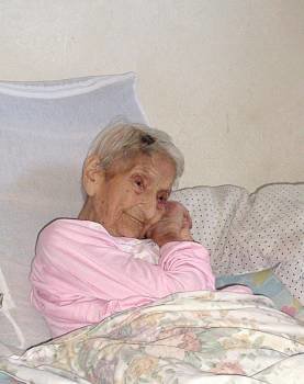 María Gomes falleció a las 114 años (Foto: JANDIRA)