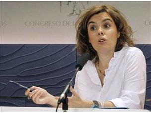 Soraya Sáenz de Santamaría, portavoz del PP en el Congreso de los Diputados (Foto: ARCHIVO EFE)