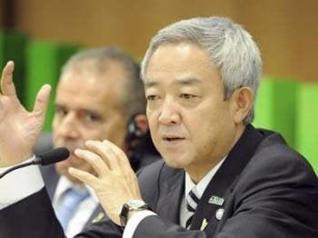 Actual  ministro japonés de Medioambiente, Ryu Matsumoto,  (Foto: ARCHIVO EFE)