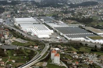 Imagen aérea de la planta de Citroën en Vigo (Foto: ARCHIVO EFE)