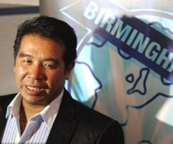 El presidente del club de fútbol inglés Birmingham City, el hongkonés Carson Yeung (Foto: Archivo)