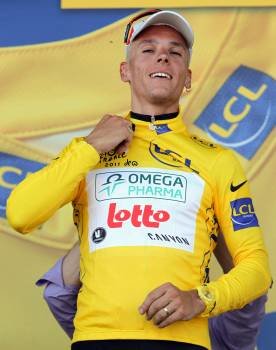 El ciclista belga del Omega Pharma-Lotto, Philippe Gilbert. (Foto: EFE)