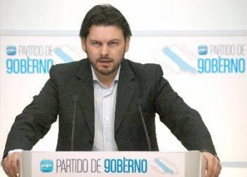 El portavoz del PPdeG, Antonio Martínez Miranda (Foto: EFE)