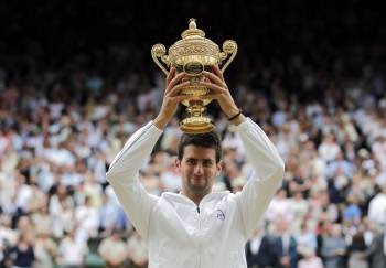 Novak Djokovic venció Wimbledon por primera vez (Foto: EFE)