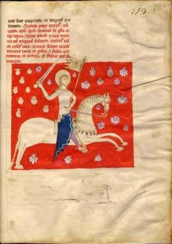 Una de las páginas iluminadas del Codex Calixtinus. (Foto: ARCHIVO)