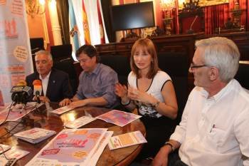 Francisco Nóvoa, Fernando Varela, Marta Míguez y José Mauel Estévez (Foto: MIGUEL ÁNGEL)