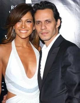 El matrimonio formado por J.Lo y Marc Anthony (Foto: Archivo EFE)