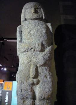 El monolito precolombino conocido como 'San Biritute',  (Foto: Archivo)
