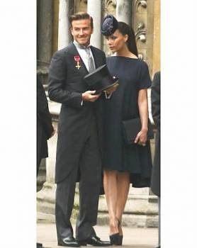 El matrimonio Beckham (Foto: Archivo EFE)