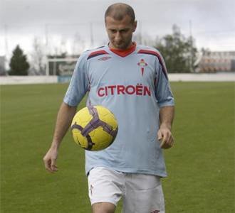 El jugador del Celta, Dimitrios Papadopoulos (Foto: EFE)