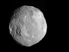 Fotografía del asteroide Vesta (Foto: EFE)