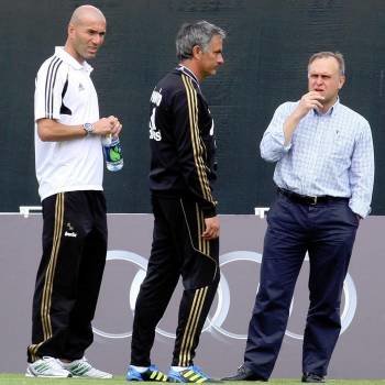 Zidane, en Estados Unidos junto a Mourinho.? (Foto: )