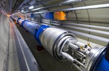 Fotografía del Gran Colisionador de Hadrones (LHC), el acelerador de partículas más potente del mundo (Foto: Archivo)