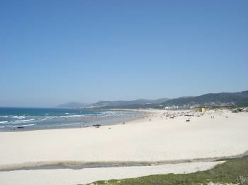 A praia de Afife