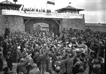 Liberación del campo de Mathausen por las tropas norteamericanas (Foto: Archivo)