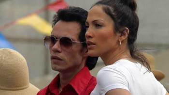 Jennifer López y Marc Anthony en una imagen de archivo (Foto: EFE)