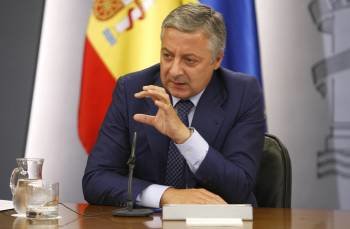 El portavoz del Gobierno, José Blanco.