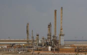Instalaciones petrolíferas en territorio libio. (Foto: ARCHIVO)