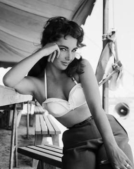 La actriz con los ojos más hermosos de la historia del cine, Elizabeth Taylor (Foto: Archivo EFE)
