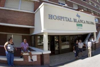Hospital Blanca Paloma de Huelva donde se aplicó la Ley de Muerte Digna andaluza a una paciente. (Foto: JULIÁN PÉREZ)