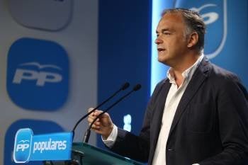 Intervención del vicesecretario de Comunicación del PP, Esteban González Pons.. (Foto: E.P.)