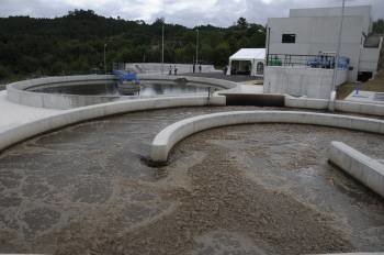 Instalaciones de la estación depuradora de residuales del río Carrás. (Foto: M.PINAL)