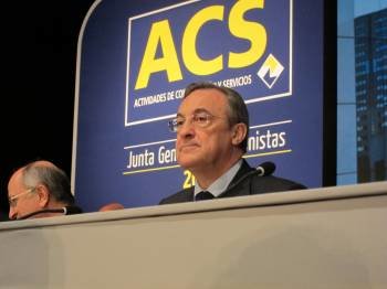 Florentino Pérez, presidente de la constructora ACS. (Foto:                ARCHIVO)