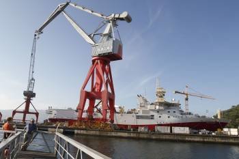Factorías Vulcano, en concurso de acreedores y con toda su plantilla afectada por un ERE, entregará en octubre el único barco que tiene en su cartera de pedidos.