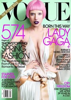 Lady Gaga en la portada de VOGUE