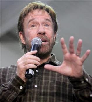 El actor estadounidense, Chuck Norris (Foto: EFE)