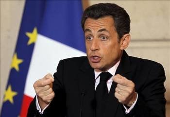 El presidente francés, Nicolás Sarkozy. (Foto: Archivo EFE)