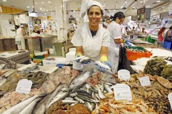 La venta de productos del mar cae por encima del consumo general.