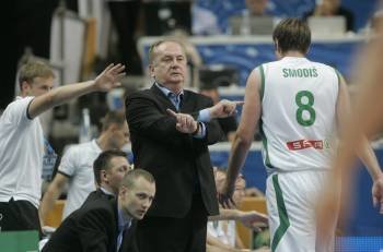 El seleccionador de baloncesto de Eslovenia, Bodizar Maljkovic (Foto: EFE)