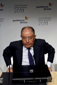 El presidente de Gas Natural Fenosa, Salvador Gabarró (Foto: EFE)