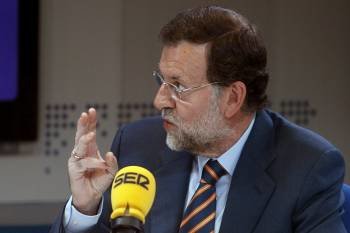 Mariano Rajoy en una entrevista (Foto: EFE)