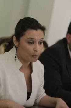 Laura Seara, número 1 del PSOE al Congreso. (Foto: MIGUEL ÁNGEL)