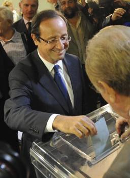 François Hollande. (Foto: K. BLUMBERG)