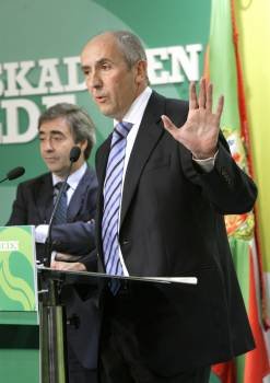 El cabeza de lista del PNV al Congreso por Vizcaya, Josu Erkoreka (Foto: EFE)