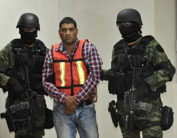El detenido Carlos Oliva Castillo, alias 'La Rana'. (Foto: EFE)