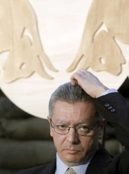  El alcalde de Madrid, Alberto Ruiz-Gallardón, el número 4 de la lista del PP al Congreso por Madrid (Foto: EFE)