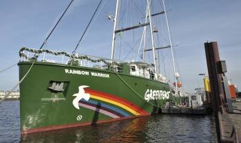 El nuevo buque de Greenpeace (Foto: EFE)