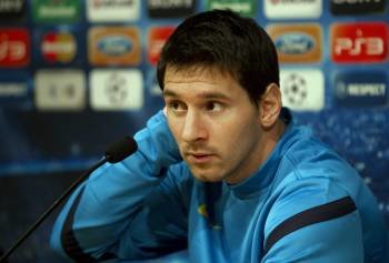 El jugador del F.C. Barcelona, Lionel Messi. (Foto: EFE)
