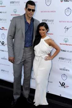 Kim Kardashian junto a su marido Kris Humphries. (Foto: Archivo EFE)