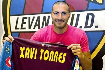 Xavi Torres, centrocampista del Levante (Foto: Archivo EFE)