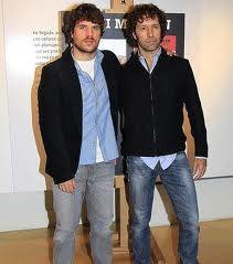 Dani Martín con Javier Menéndez.