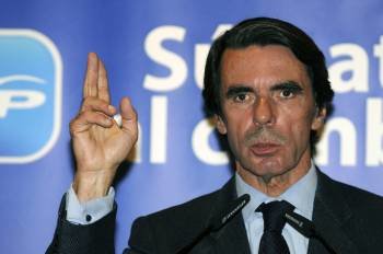 El expresidente del gobierno José María Aznar (Foto: EFE)