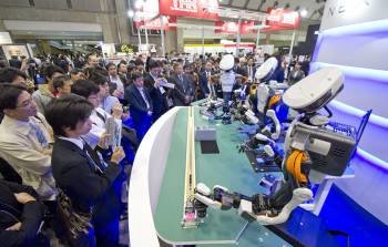 Productos de la empresa japonesa de fabricación de robots Yawada